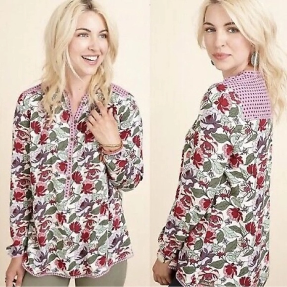 Matilda Jane Dusk or Dawn Long Sleeve Top Size Medium - Picture 1 of 7